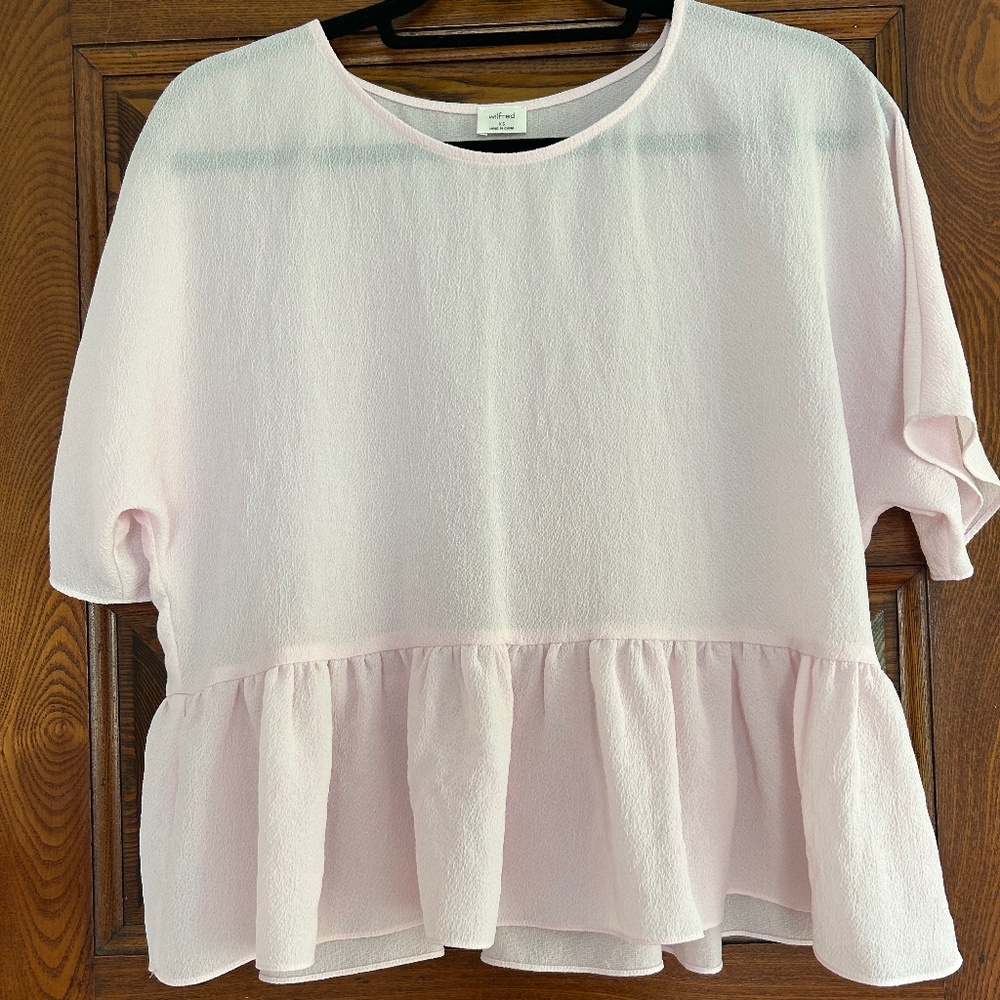 Wilfred Macee Peblum Top